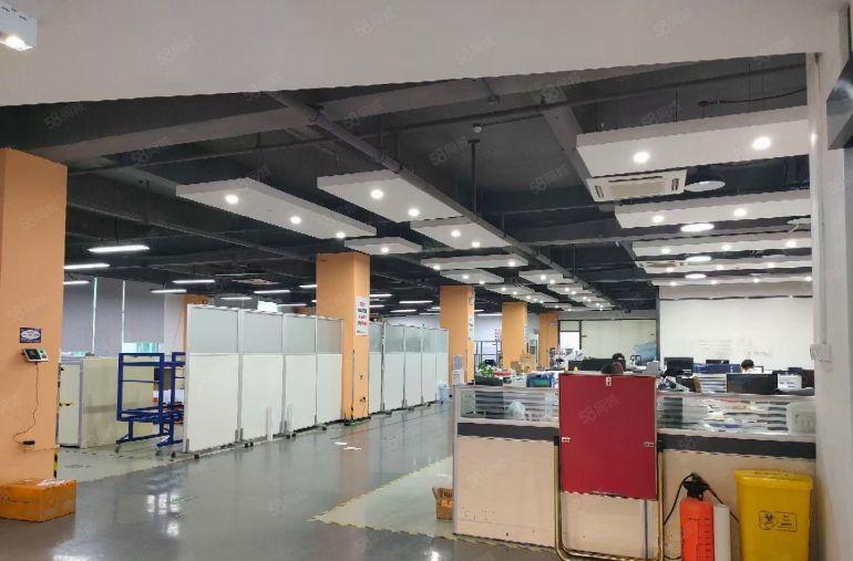 龙华商业中心原房东厂房现成整层精装修1100平特价出租免租长