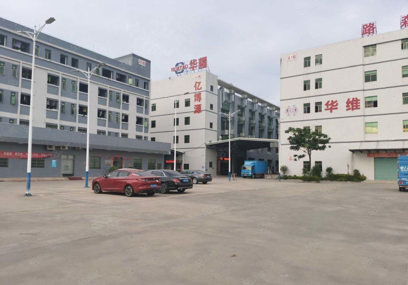 高速路口观澜全新装修红本原房东2600平出租精装大小可分租