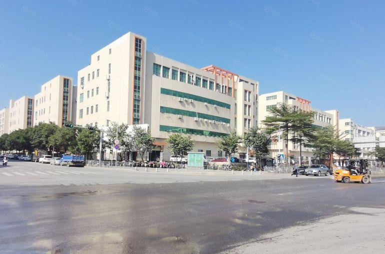 龙华观澜主干道边大富工业园区三楼标准厂房3520平，低价租！