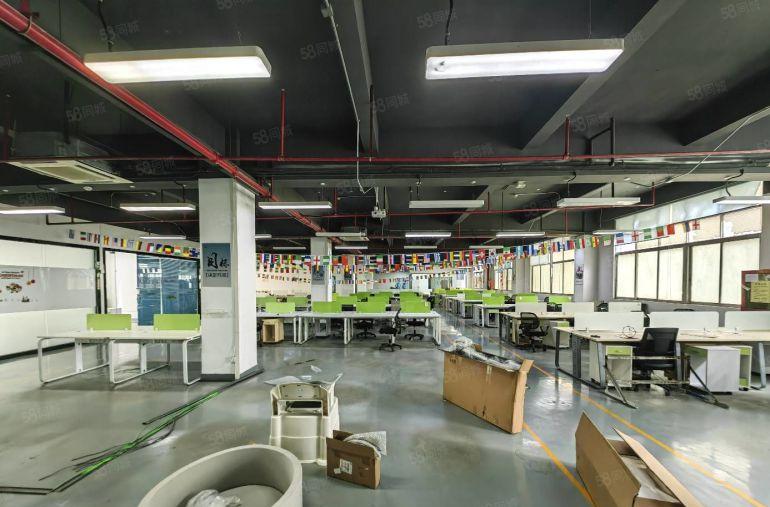 龙华大浪商业中心带精装修办公家私厂房仓库1500平出租可分租