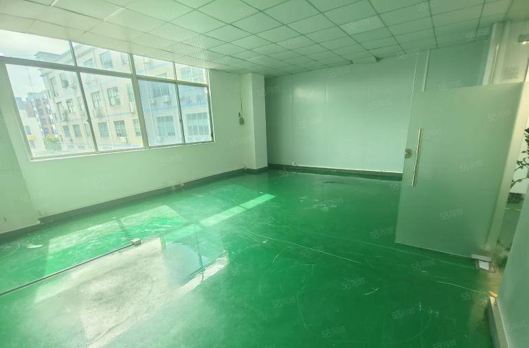 龙华大浪原房东二楼整层标准厂房1000平带装修出租现成吊机口