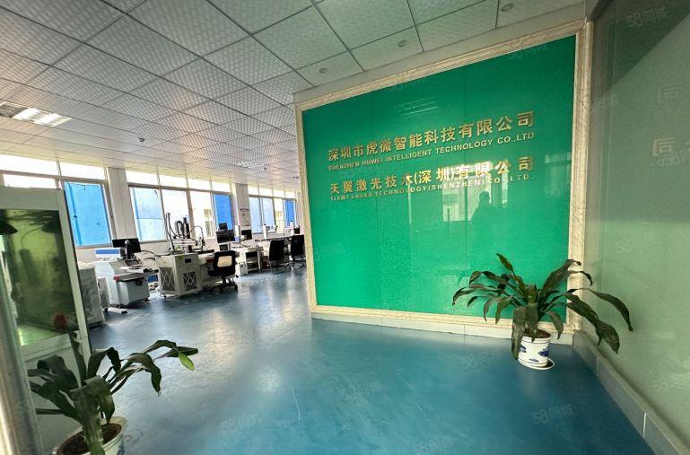 小面积厂房，大浪龙泉工业原房东新出300平精装修办公室，仓库