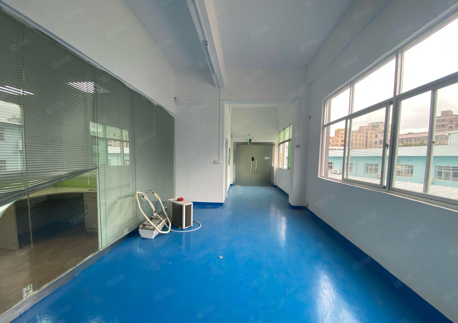 观澜桂花楼上300平原房东全新精装修小面积厂房仓库出租