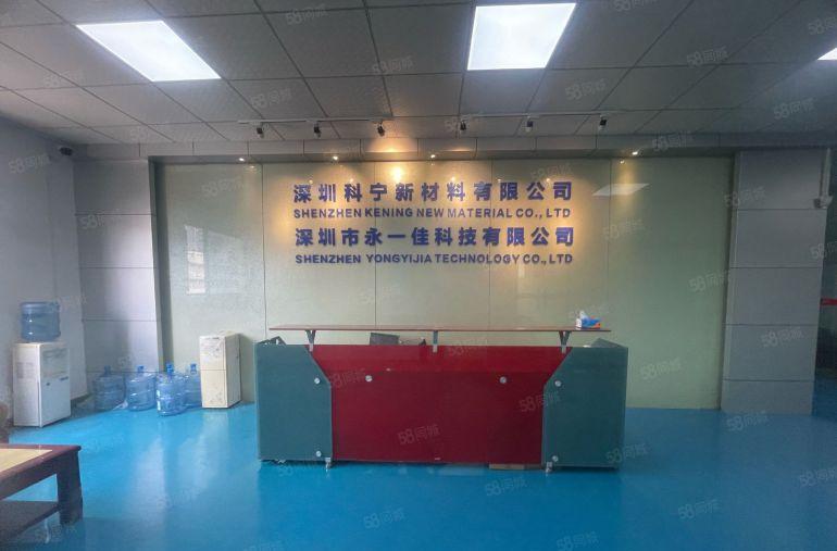 龙华地铁口楼上1000平带装修厂房仓库低价出租