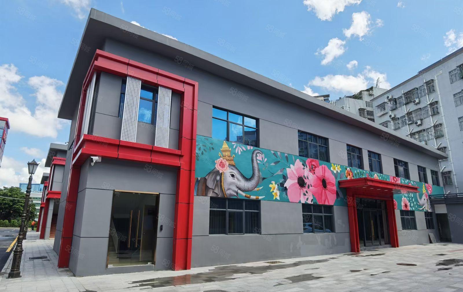 龙华坂田交汇厂房改造独栋独院1036平精装带格局家私