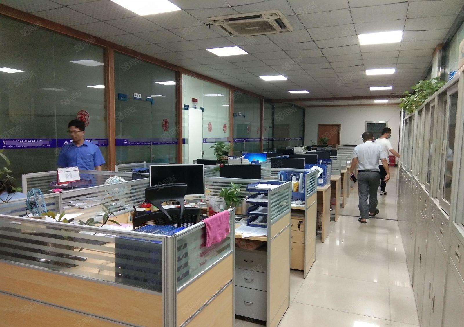 大浪新出创意园原房东楼上600平精装修 门面大气 园区形象.