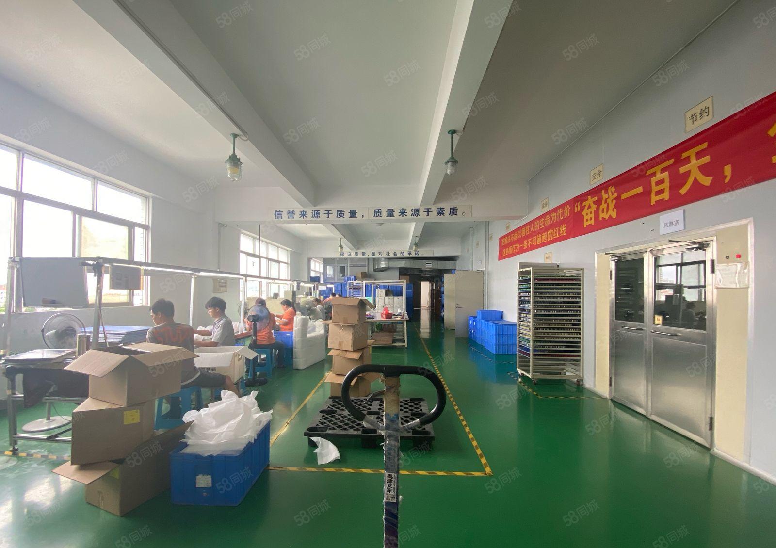 观澜库坑楼上1500平原房东带红本花园式厂房仓库出租