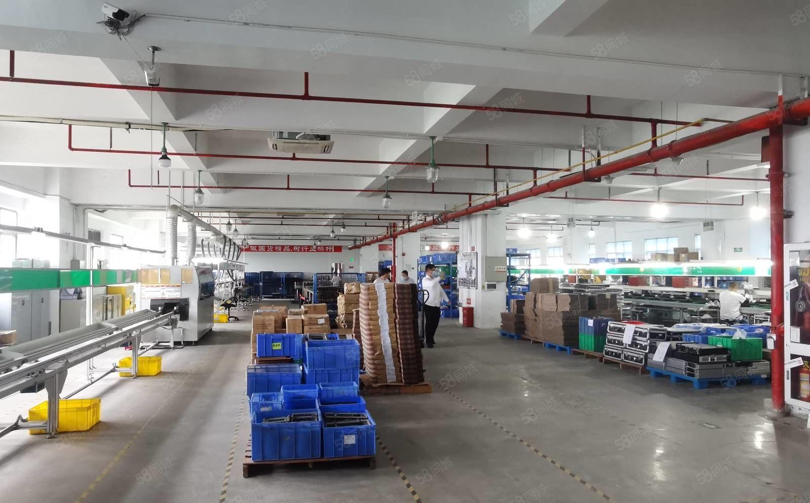 龙岗布吉大型工业区！原房东！龙岗区楼上1700平标准厂房出租