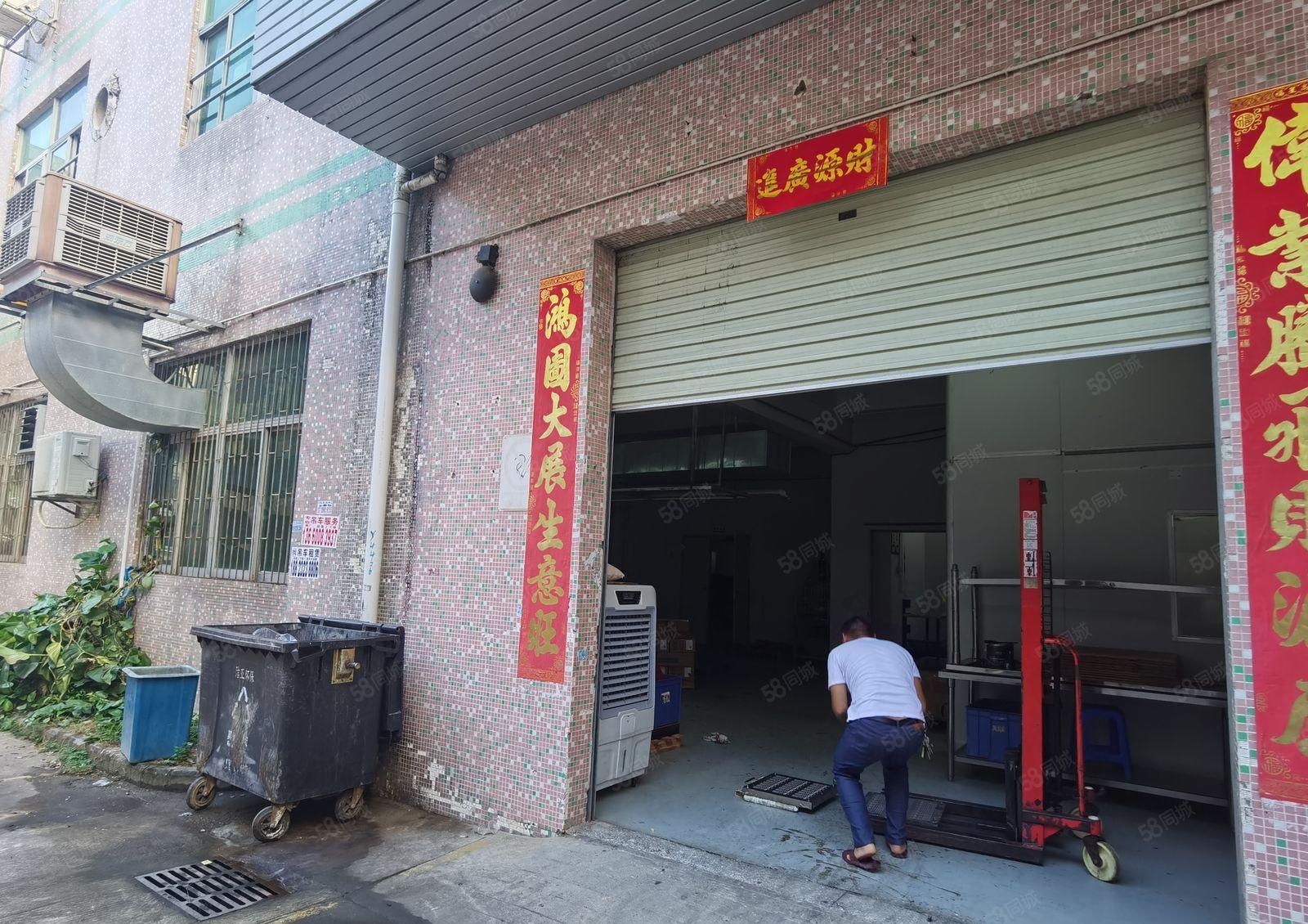 爱联嶂背工业区一楼1000平米低价厂房仓库出租现成水电