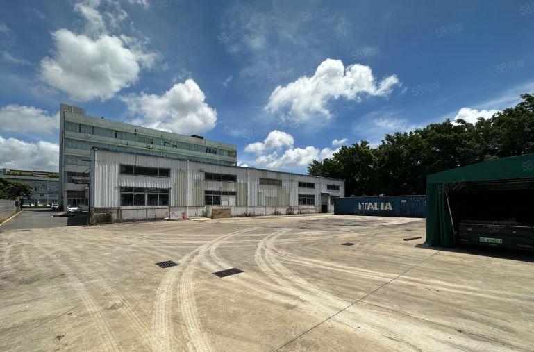 平湖新木工业区原房东1400平钢构厂房仓库出租分租可环评