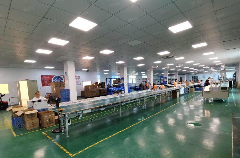 龙岗新生工业区新出一楼二楼2100平厂房出租可分租全新办公室