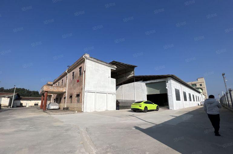 平湖原房东单一层滴水8米钢构4500平分租现成行车空地大