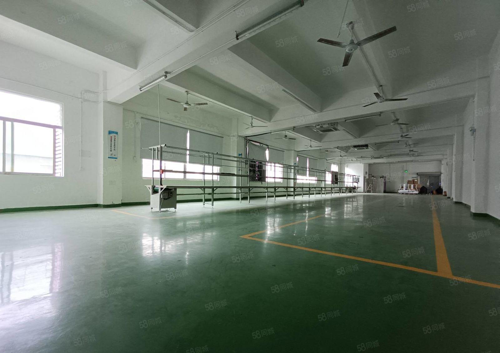 100起分租龙岗大工业园区厂房出租精装地坪漆消防喷淋无尘车间