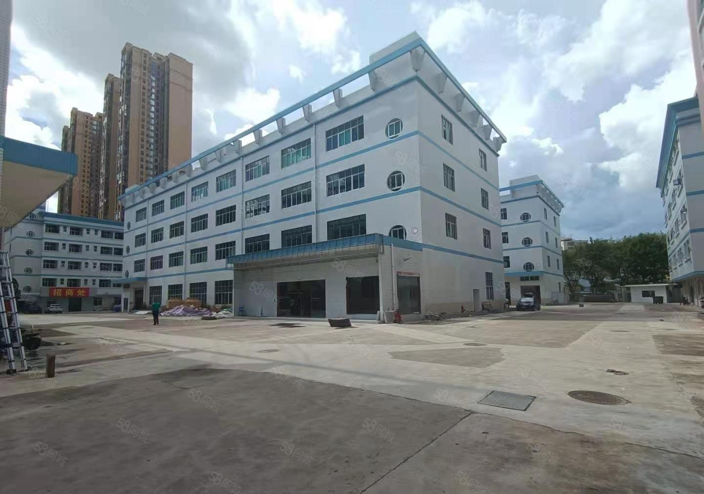 （原房东）龙岗嶂背工业园850平精装修红本厂房出租可大小分租