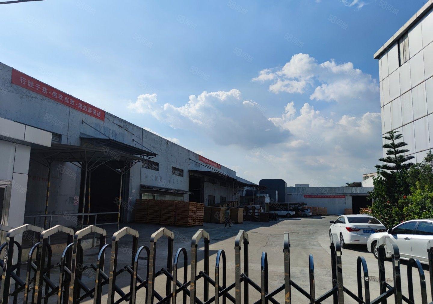 龙岗中心城滴水7米钢构厂房仓库2600平方，可分租