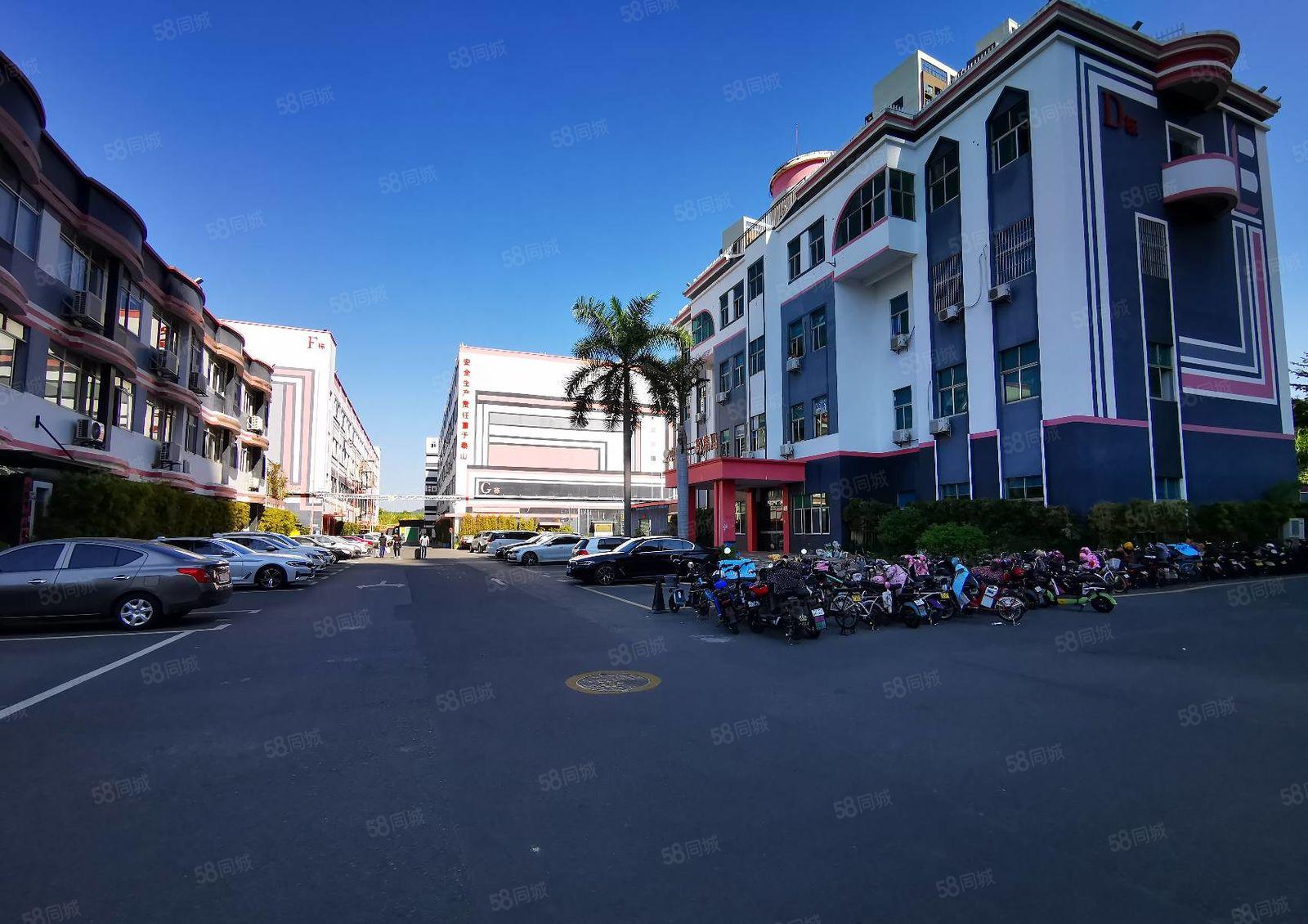 龙岗爱联高新产业园原房东楼上1200精装修厂房出租