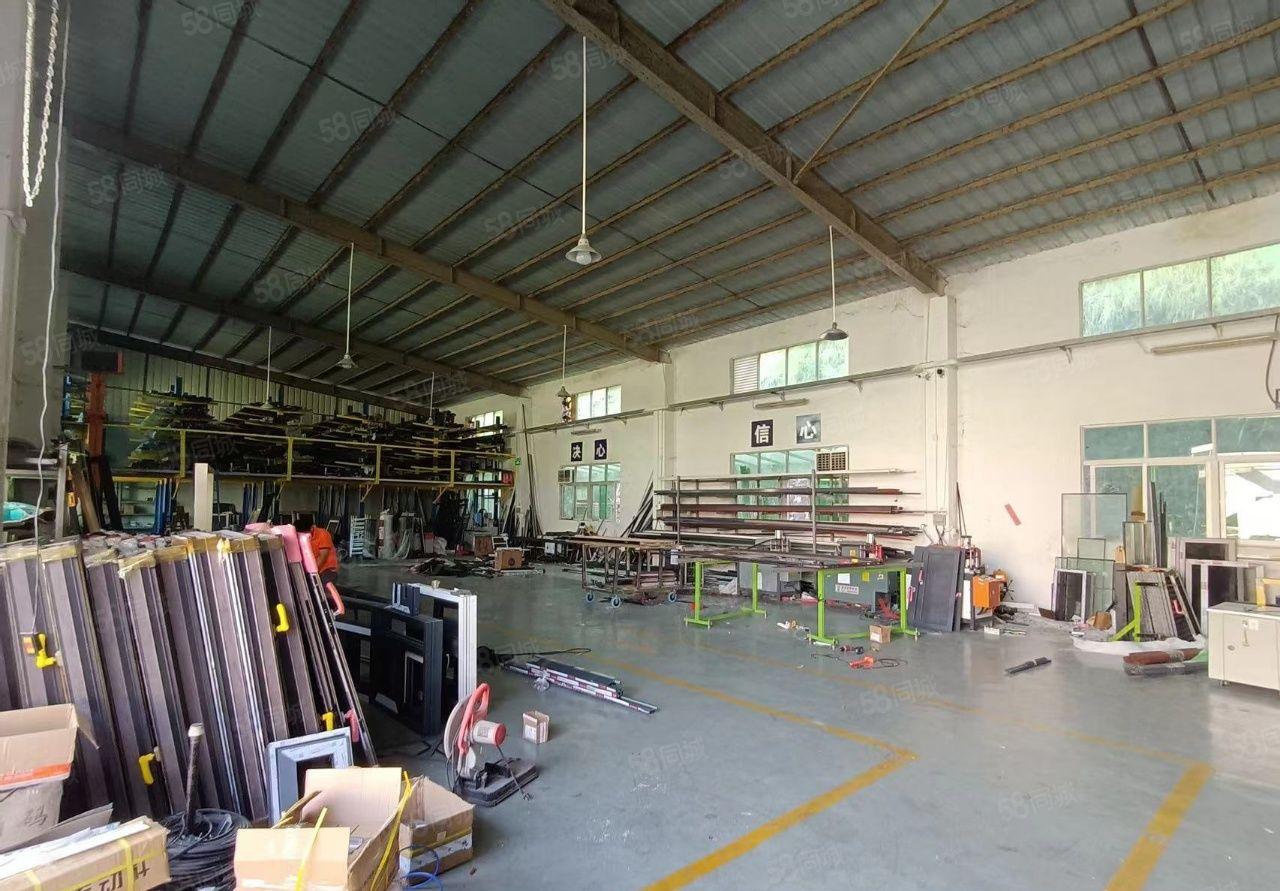 龙岗新独门独院钢构厂房出租1800平2000空地，滴水7米