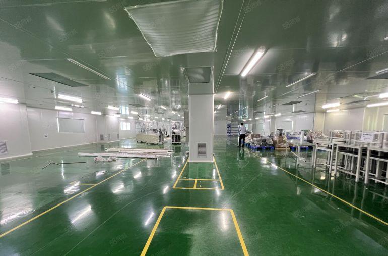 宝龙高新工业园现成无尘车间3328平方仓库出租豪华装修水电齐