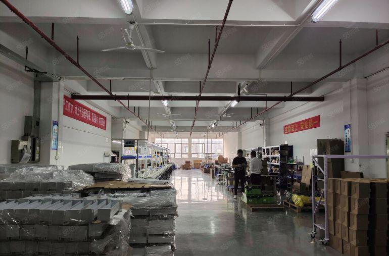 南联地铁口原房东工业园1000平豪华精装修带家具整层厂房出租