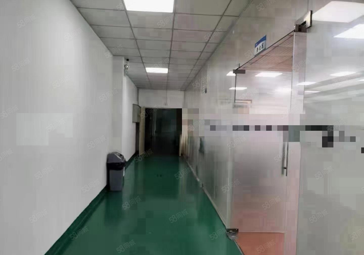 龙岗同乐工业园楼上精装修办公室厂房850平出租