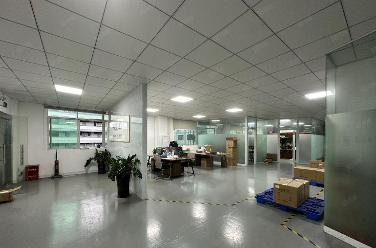 龙岗宝龙南约地铁站旁单层面积650平精装修电商办公仓库出租
