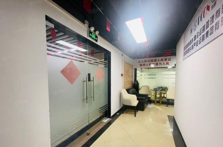 龙岗爱联南联地铁口500平精装修厂房办公室19元50平起租