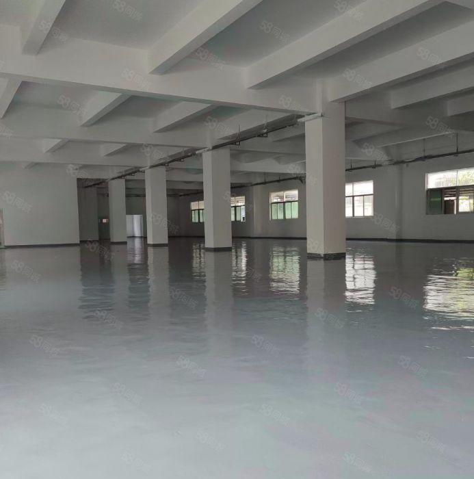 横岗坳背地铁站附近新出楼上106平带精装修红本厂房出租