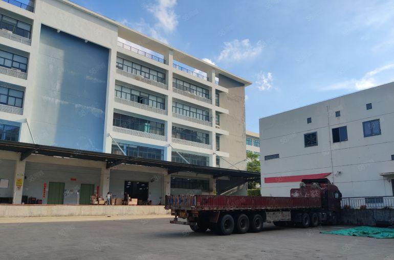 横岗六约龙岗大道边独栋13000平红本厂房出租