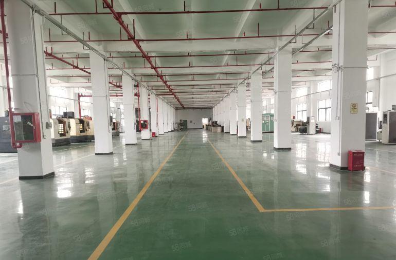 龙岗同乐工业园原房东红本一楼2000平方厂房仓库出租大小可分