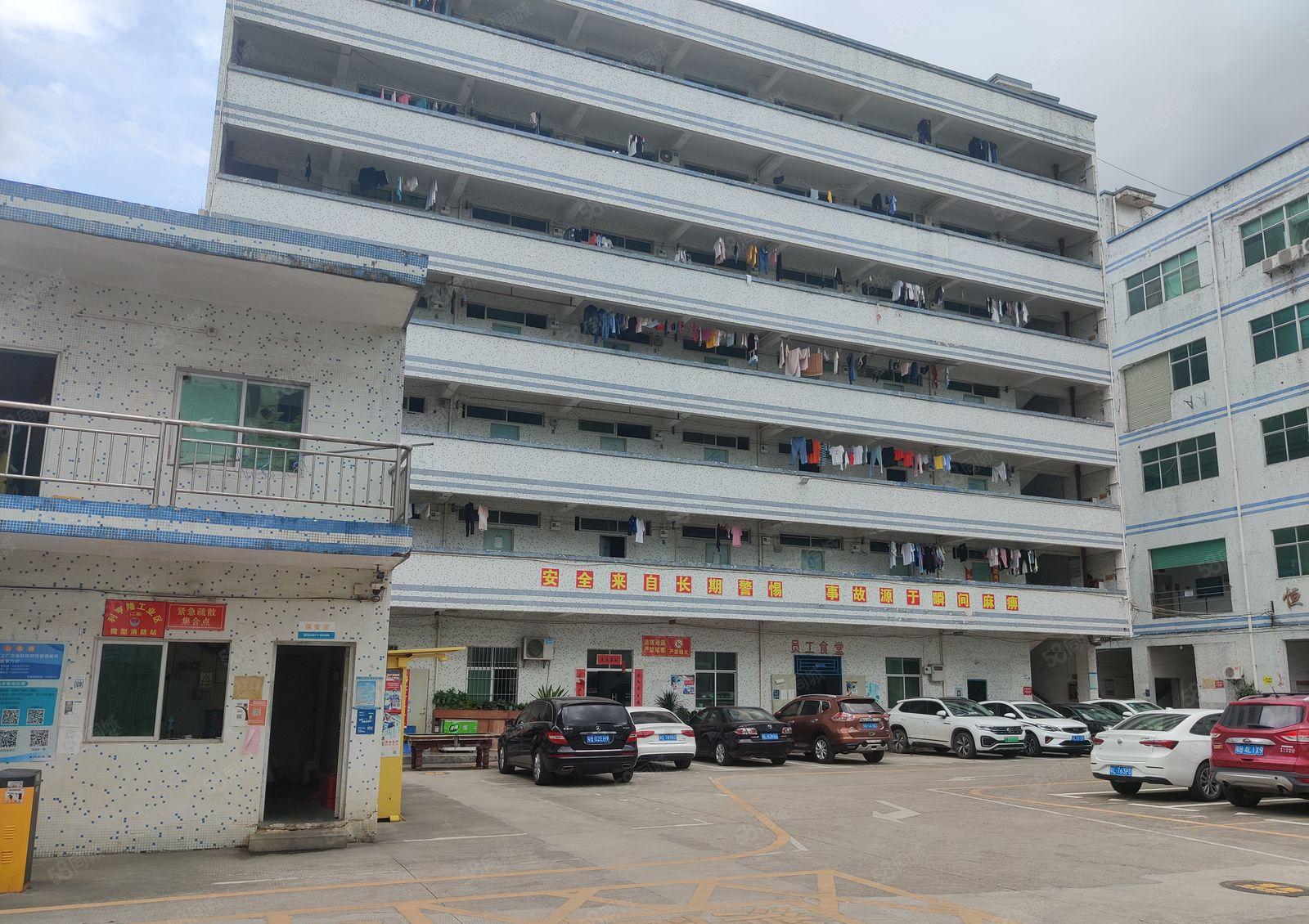 20起租龙岗高科大道旁工业园一楼1000平出租带超大空地