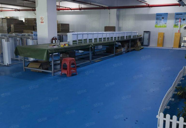 宝龙地铁口原房东楼上现成装修1000平办公室厂房低价出租