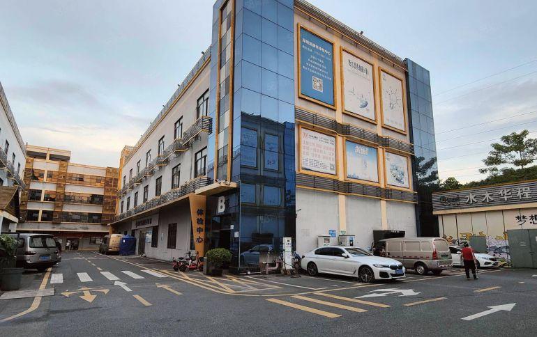 电商产业园丨龙岗南联原房东楼上1000平带精装修厂房仓库出租