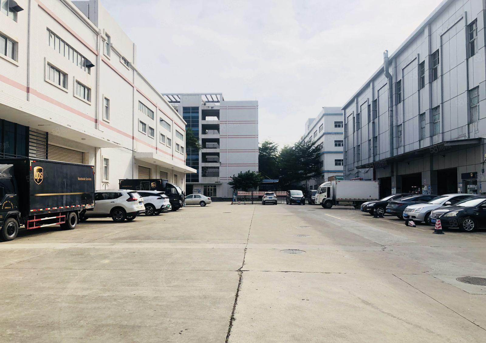 高7米单层4000平带卸货平台龙岗宝龙8000平独栋厂房招租