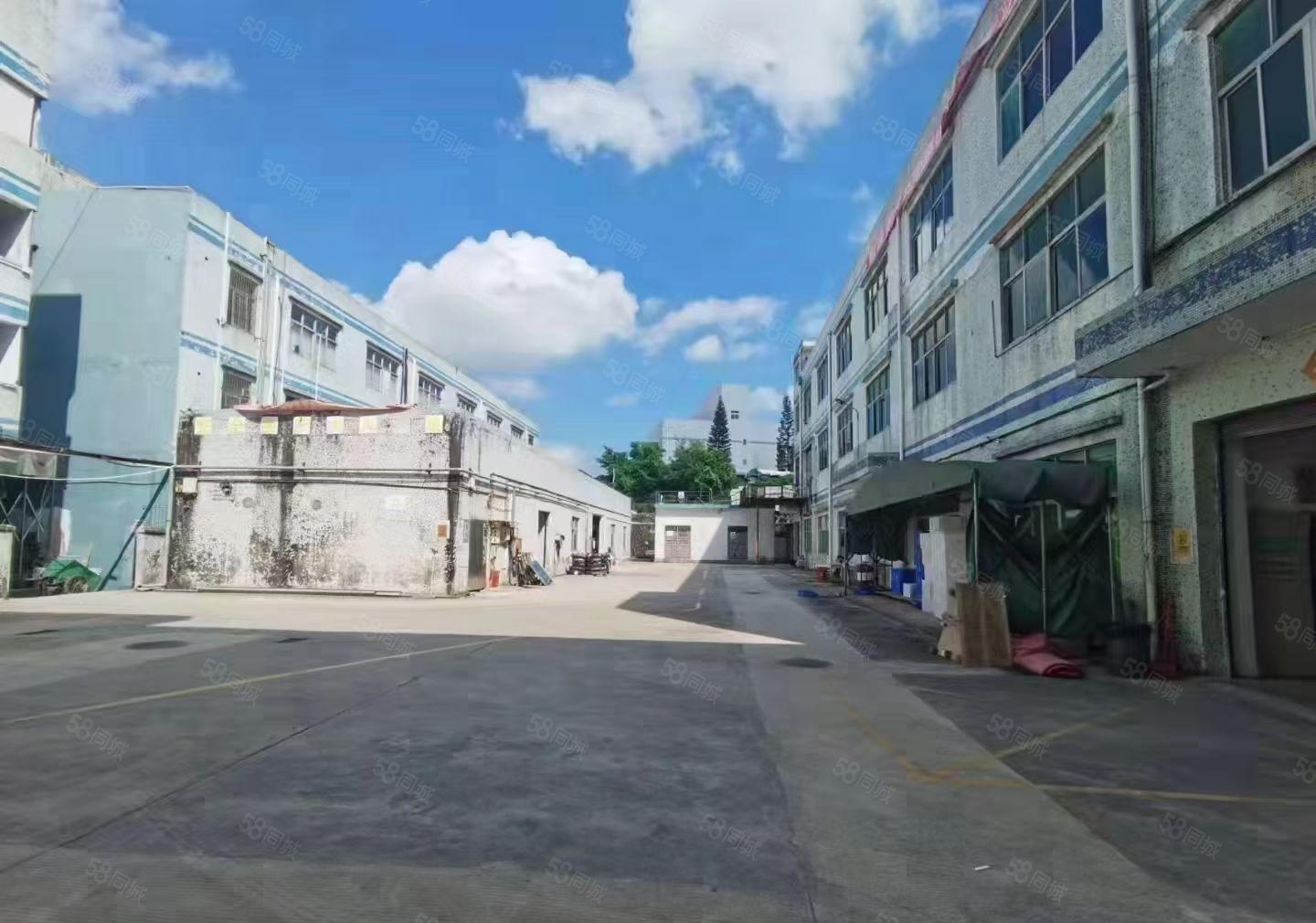 龙岗爱联嶂背园湖路独门独院4000平原房东带装修厂房出租分租