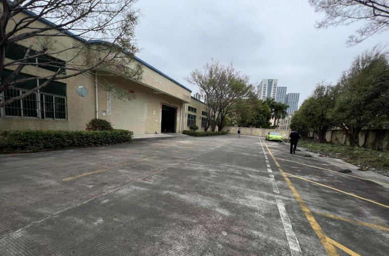 龙岗原房东独门独院单一层厂房1580平仓库出租空地5000平