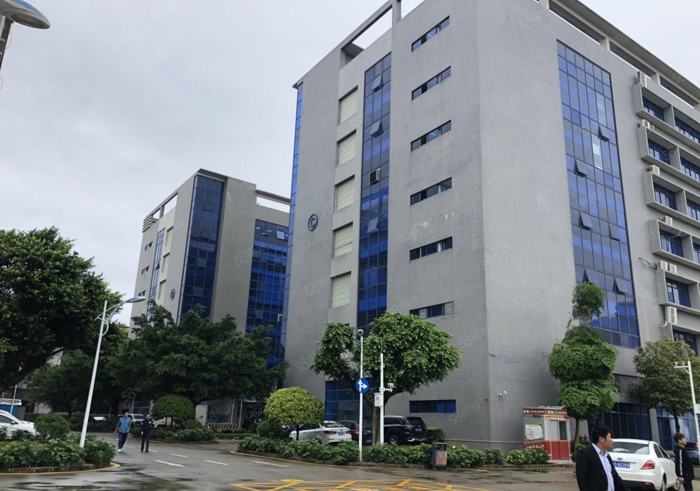 南联原房东大型科技园新出楼上800平消防喷淋办公仓库厂房出租