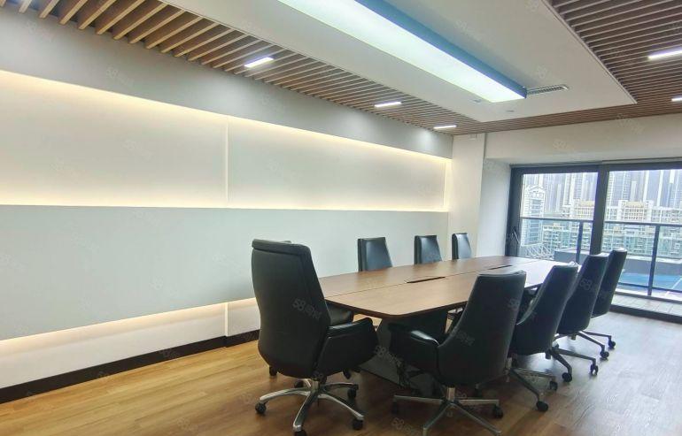 龙岗中心城地铁口500平办公室豪华装修带家私原房东