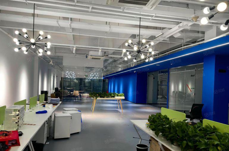 吉祥地铁站附近电商园2楼300平方精装修办公室厂房大小可分租