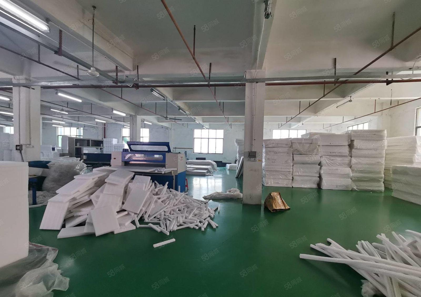 500平起分租龙岗横岗地铁口工业园一楼二楼1950平厂房出租