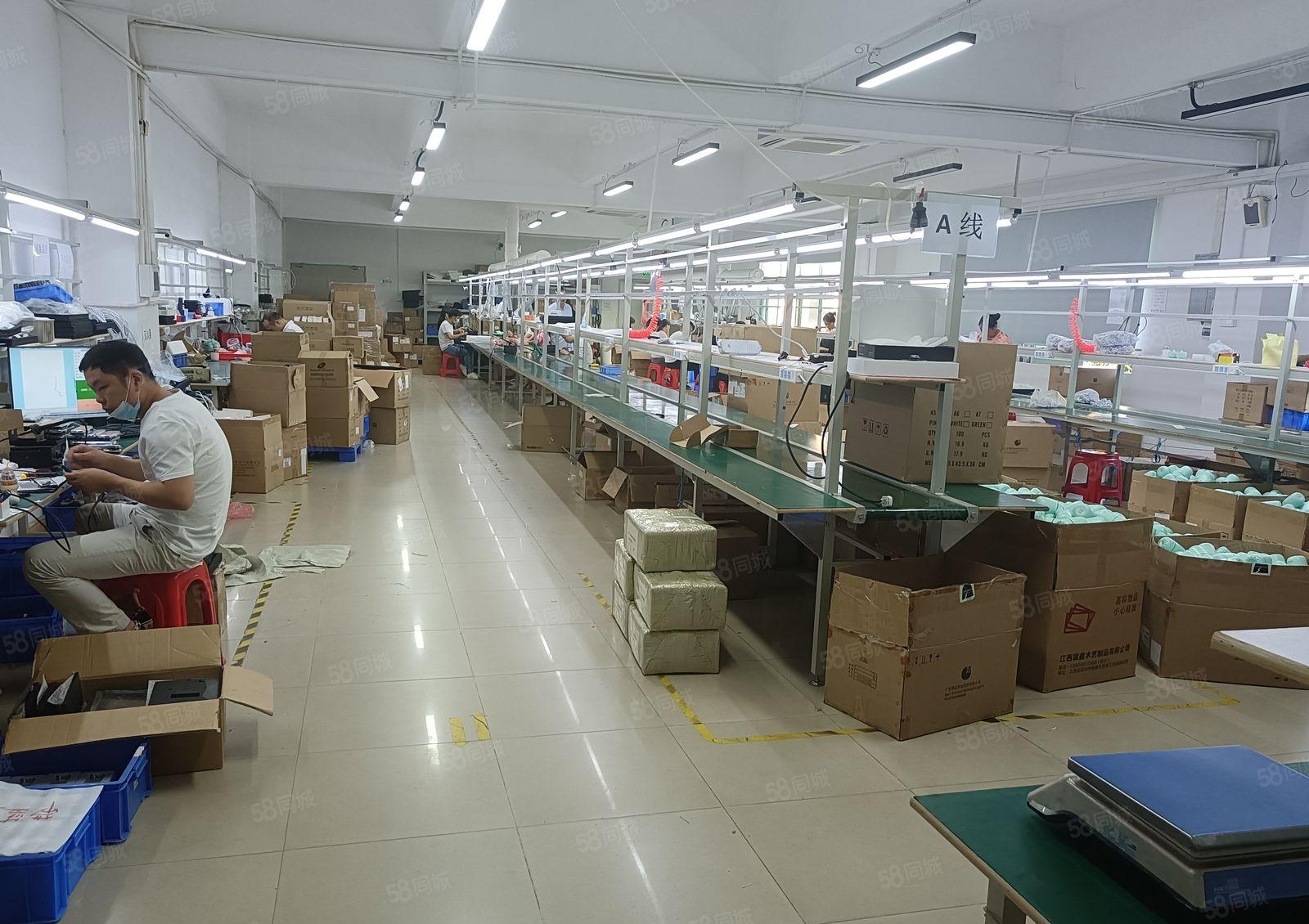 宝龙工业园独栋12000低价300平起分租带装修厂房仓库出租