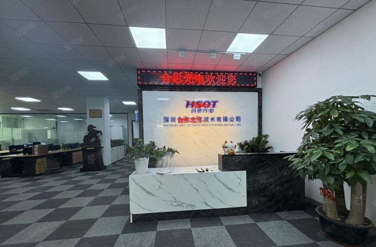 坂田地铁口 原房东带装修无尘车间1200平厂房出租