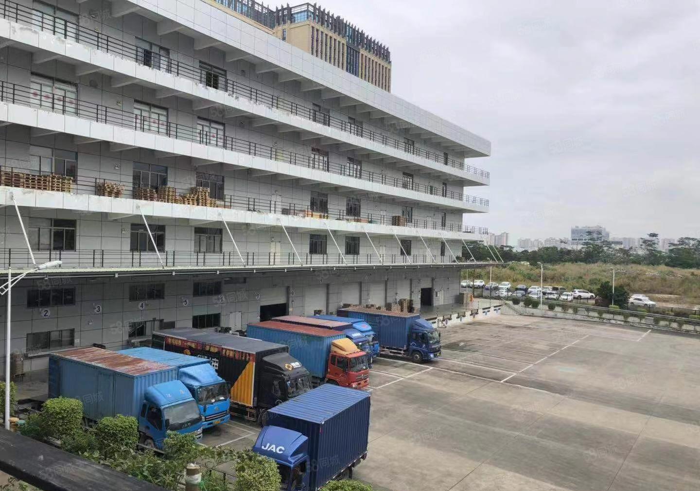 坪地六联工业园新出楼上1000平仓库厂房出租空地大带卸货平台