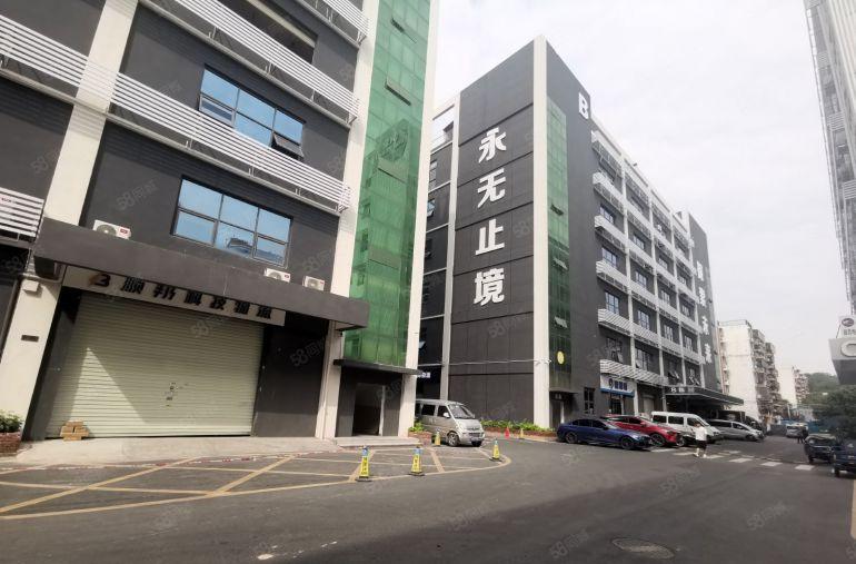 100平起租坂田地铁口旁电商园1850平独栋仓库办公室出租