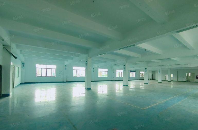 超大空地可分租平湖工业园新出楼上2千平厂房仓库出租22元起租