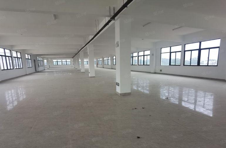 平湖华南城整层2000平方标准厂房出租，大小可分租现成装修