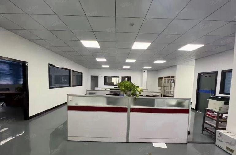 龙岗南联第六工业区工业园楼上精装修办公室1000平厂房出租