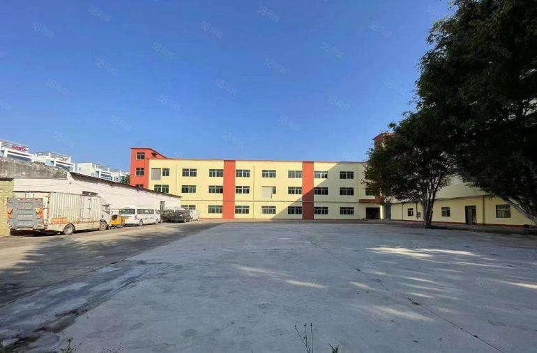 500平方租起横岗六约原房东独院带装修厂房仓库出租合同10年