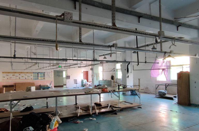 现成装修服装厂横岗工业区800平方，无转让费