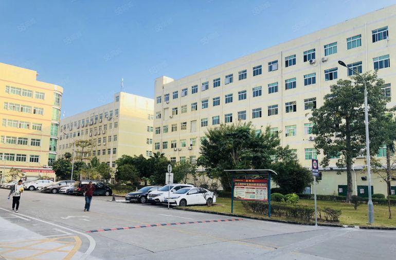 龙岗同乐新布工业园楼上500平带装修办公室厂房实际面积出租