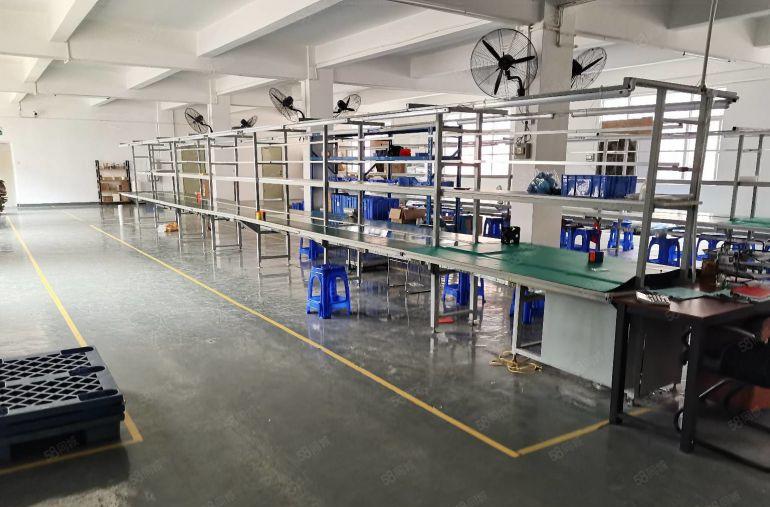 16元起租龙岗同乐新出一楼二楼1200平精装修厂房出租可分租